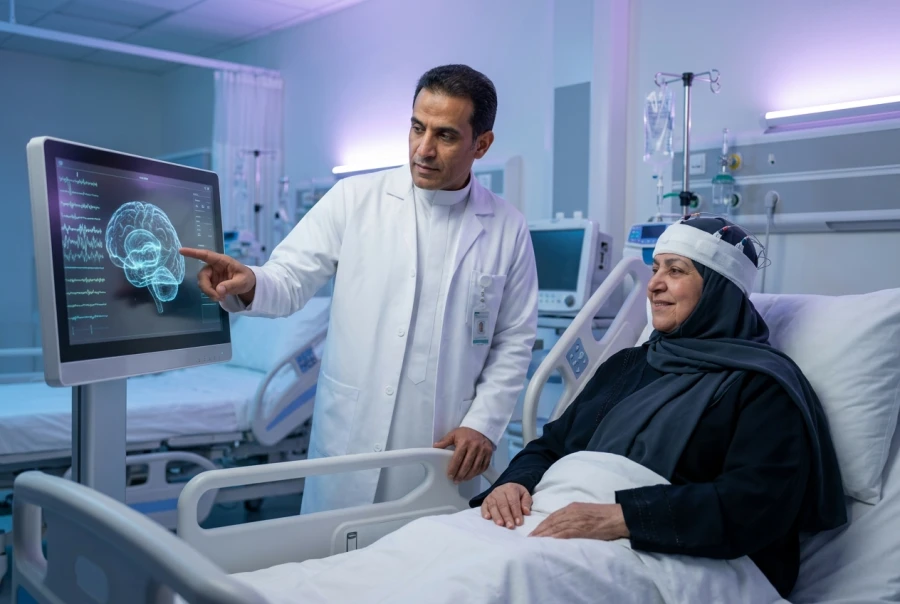 ICU Brain Activity Monitoring - Continuous Electroencephalogram (cEEG) Monitoring