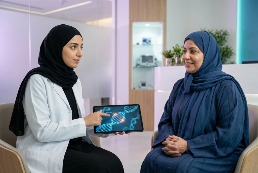 فحص الجينات لسرطان المبيض والثدي - فحص نقص إصلاح الاندماج المتماثل (HRD)