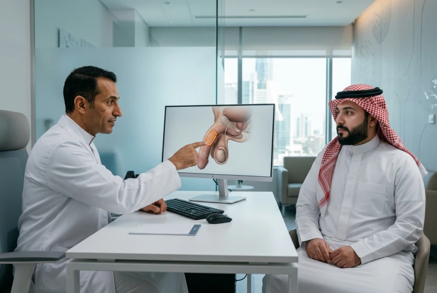 استعد استقامة حياتك الزوجية - حقن موضعي لعلاج انحناء العضو الذكري (مرض بيروني)