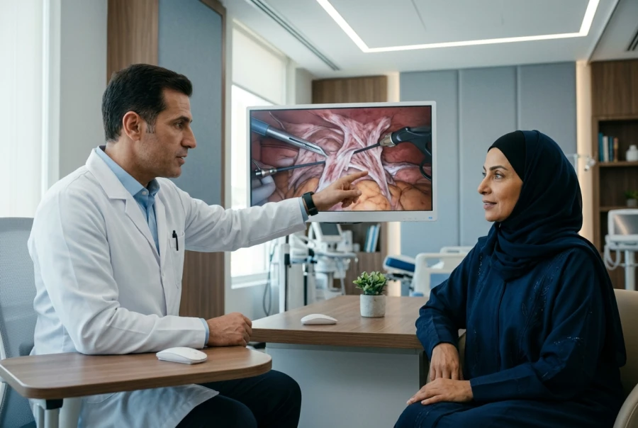 Relief from Abdominal Adhesions - Laparoscopic Abdominal Adhesiolysis