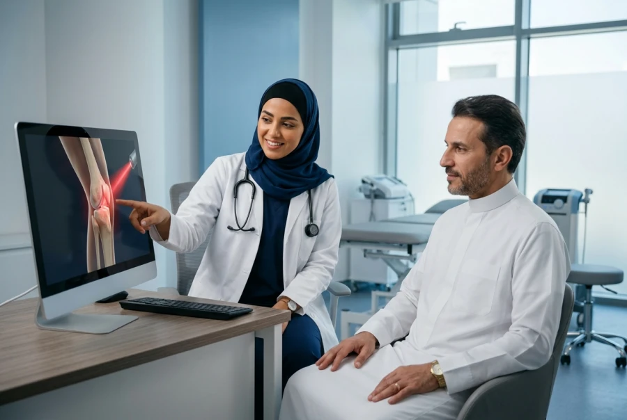 Relieve Joint Pain with LLLT - Low-Level Laser Therapy (LLLT) Session